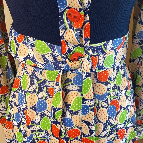 VINTAGE YOUNG EDWARDIAN Dress With Matching Tie Front Jacket ADORABLE - Picture 3 of 14